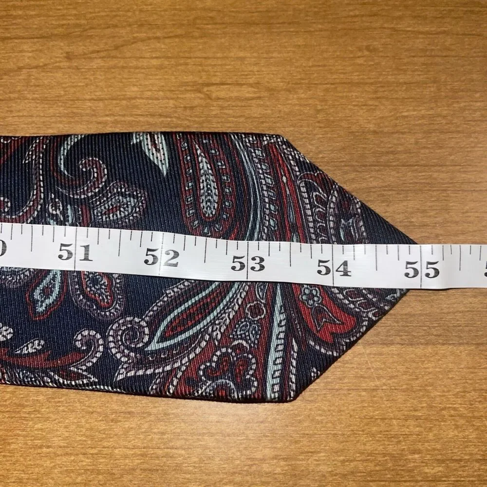 Ferrell Reed‎ Neck Tie Men Gray Paisley